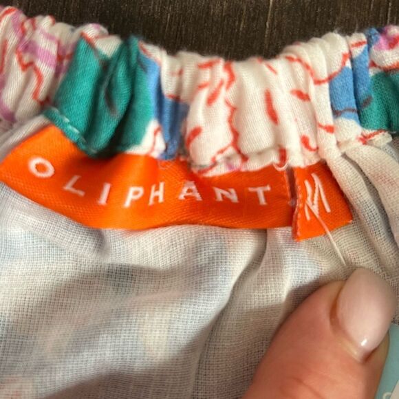 Oliphant Cross Back Mini Dress in Cayman Blue, Size Medium. NWT! - Picture 11 of 16